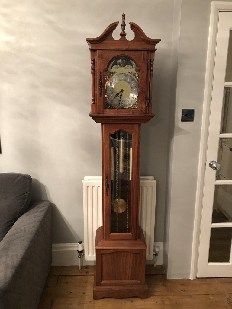 GRANDFATHER EMPEROR CLOCK MODEL 101 HIGH PALLET BRIDGE, FULL