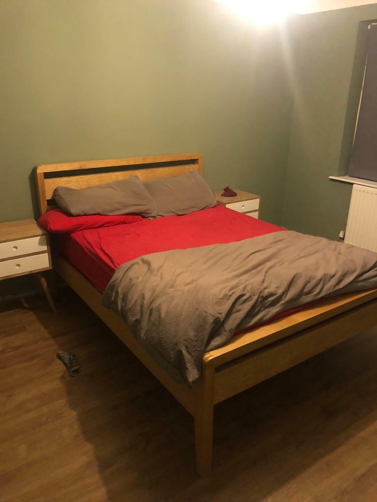 Wooden Double bed frame in Banbury, Oxfordshire Gumtree