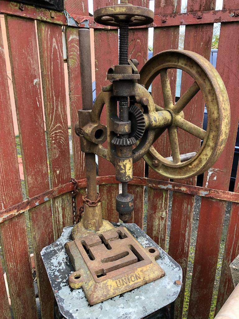 Union vintage pillar drill in Much Wenlock, Shropshire Gumtree