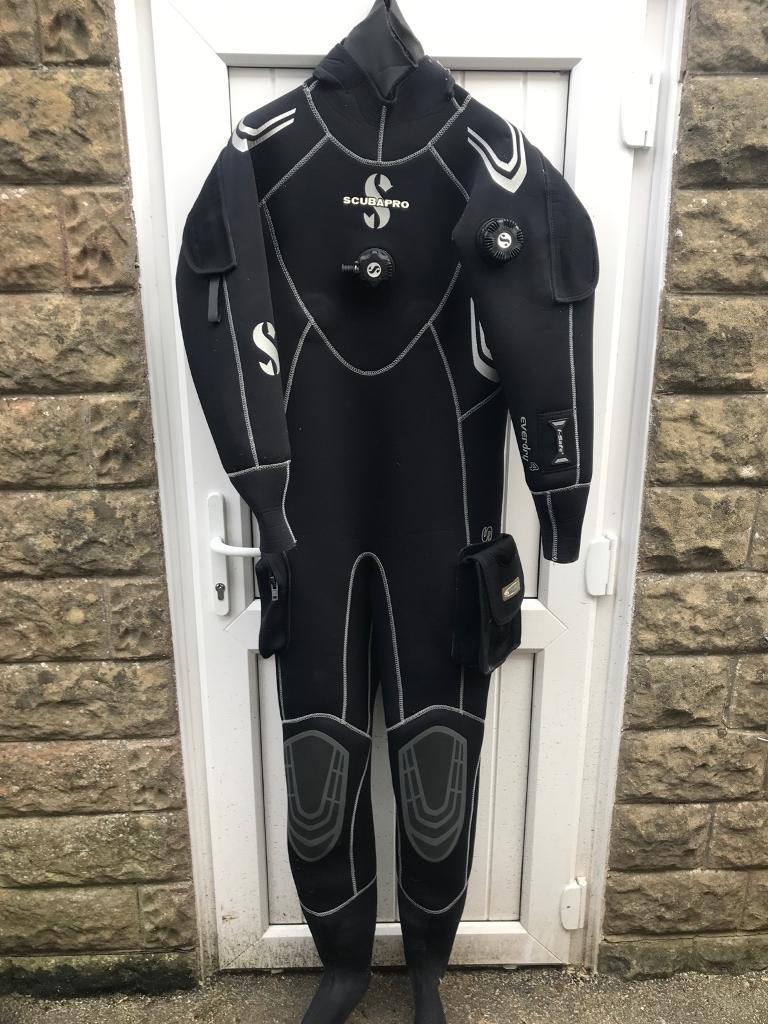 Scuba Pro Dry Suit & Fins in Somerset Gumtree