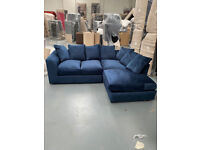 navy blue corner sofa