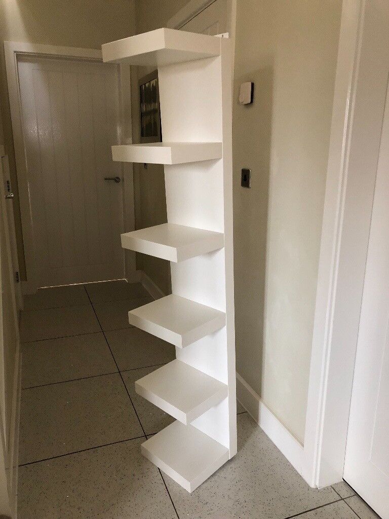 Ikea Lack Wall Shelf Unit 30 x 160 cm White (can be wall ...