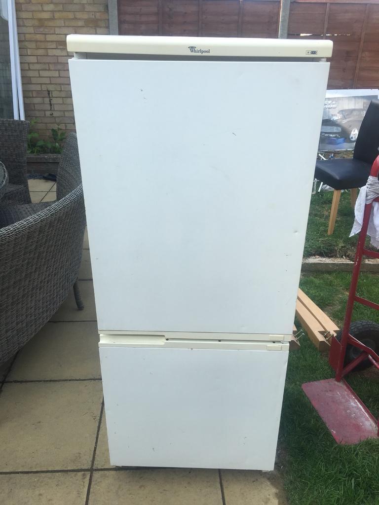 Whirlpool fridge old and used but functional in Burton Latimer