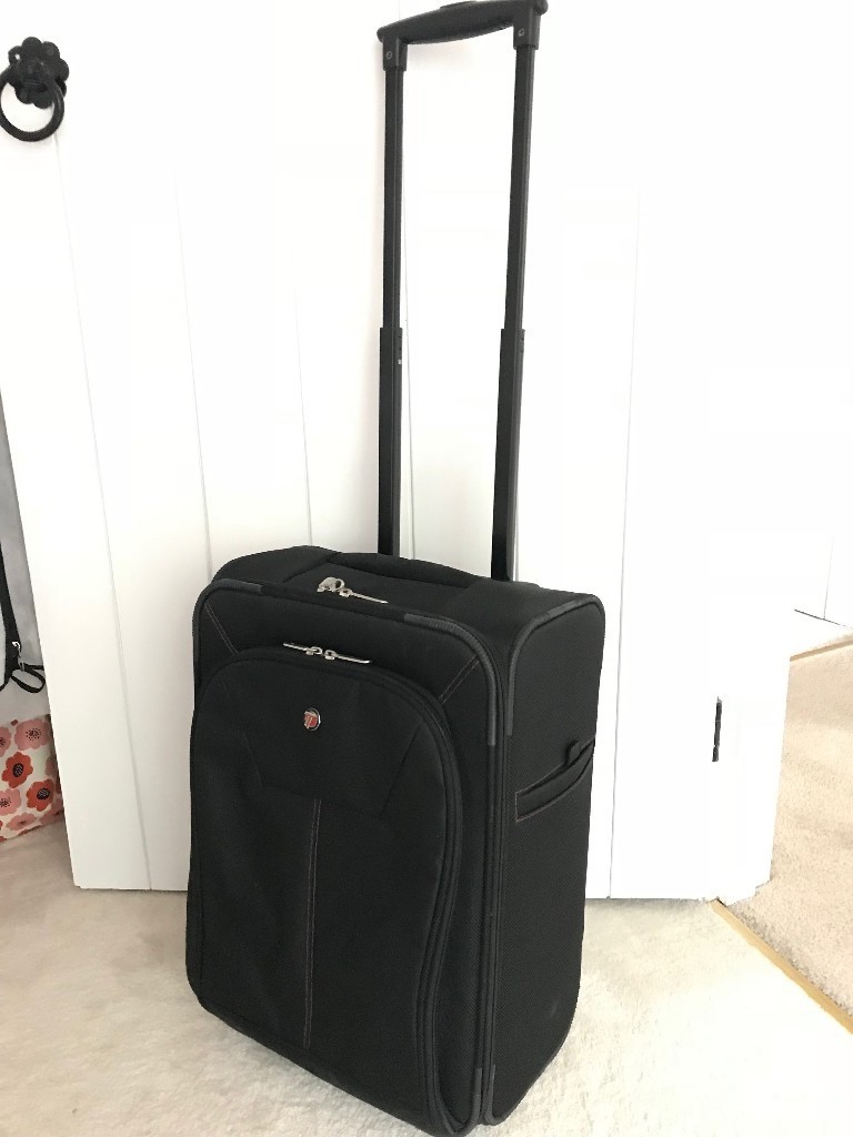 Targus black cabin bag laptop trolley with wheels **VGC** in Norwich