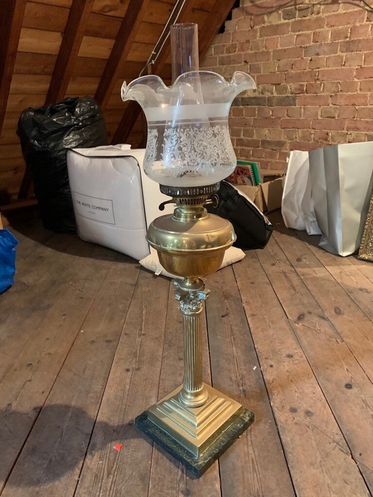 Brass Oil Lamp in Farnham, Surrey Gumtree