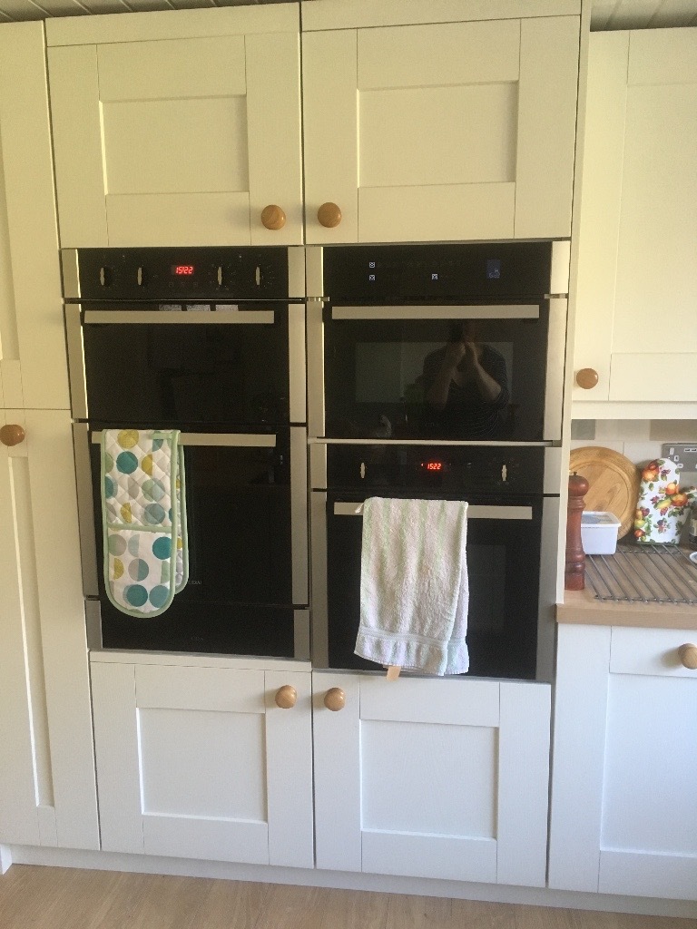 Kitchen unit doors by Symphony new unused Ashbourne Ivory plus plinth