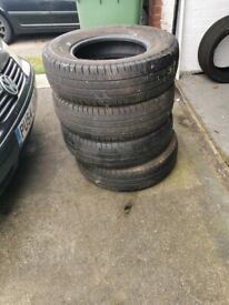 Michelin x4, Uniroyal and Primewell van tyres (used & new)