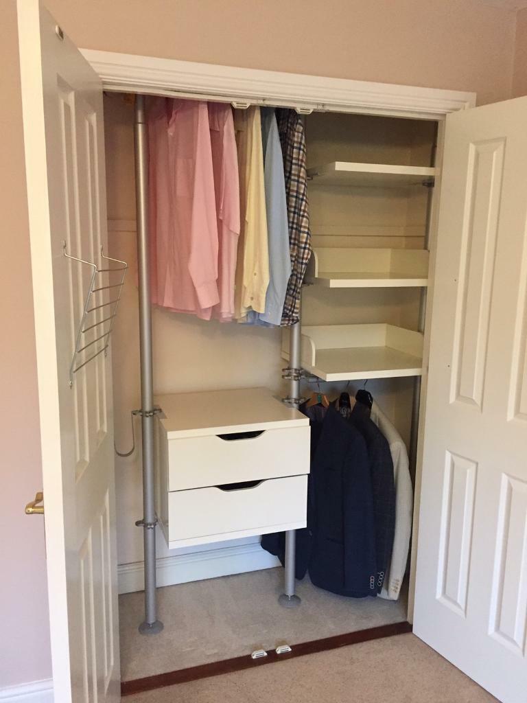 Ikea Internal Double Wardrobe Fitment In Warwick Warwickshire