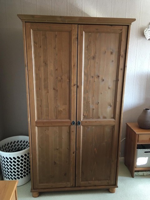 Ikea Leksvik Double Wardrobe In Rotherham South Yorkshire