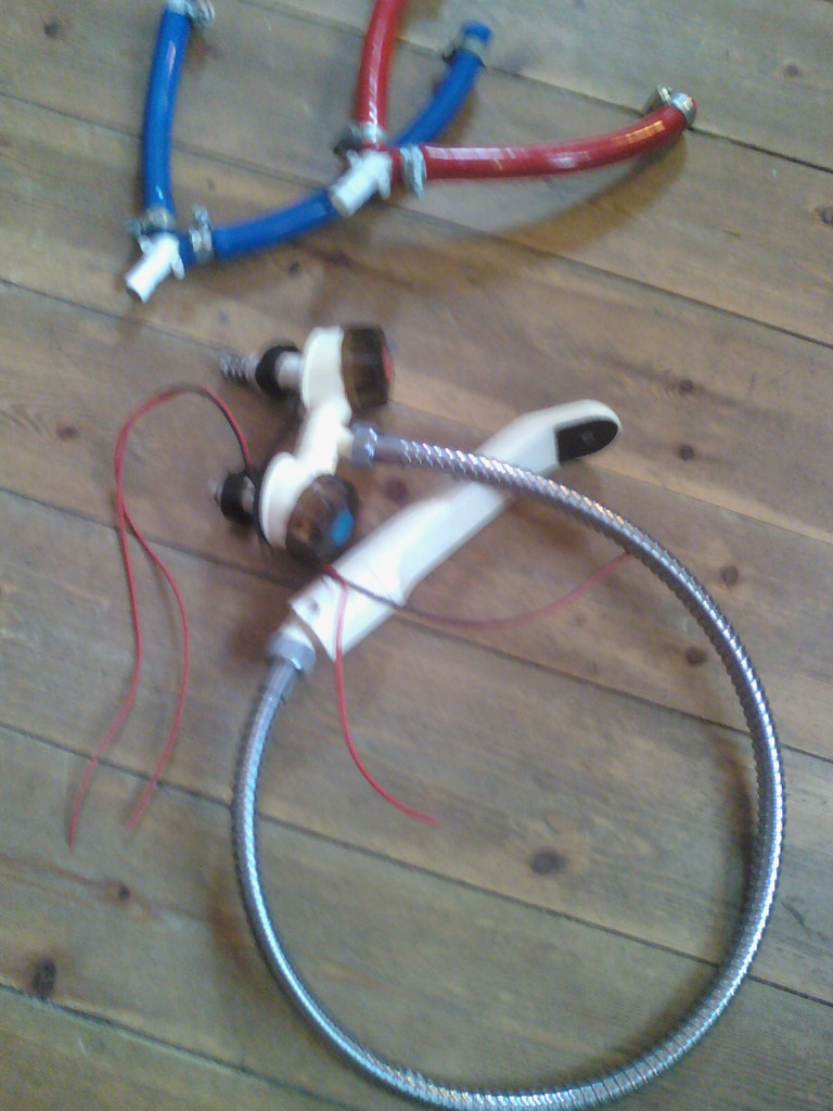 Whale Shower Mixer Taps with hose and head etc caravan camper
