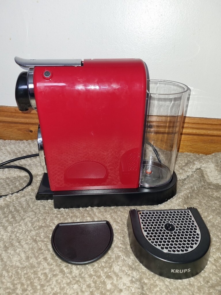 KRUPS Nespresso Citiz Coffee Machine Cherry Red in Nelson