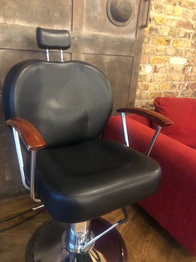 Barber Hairdressing Chair, hydraulic heght & backrest adjustment