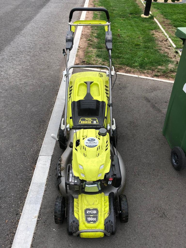 Ryobi 70L 190cc petrol lawnmower in Swindon, Wiltshire Gumtree