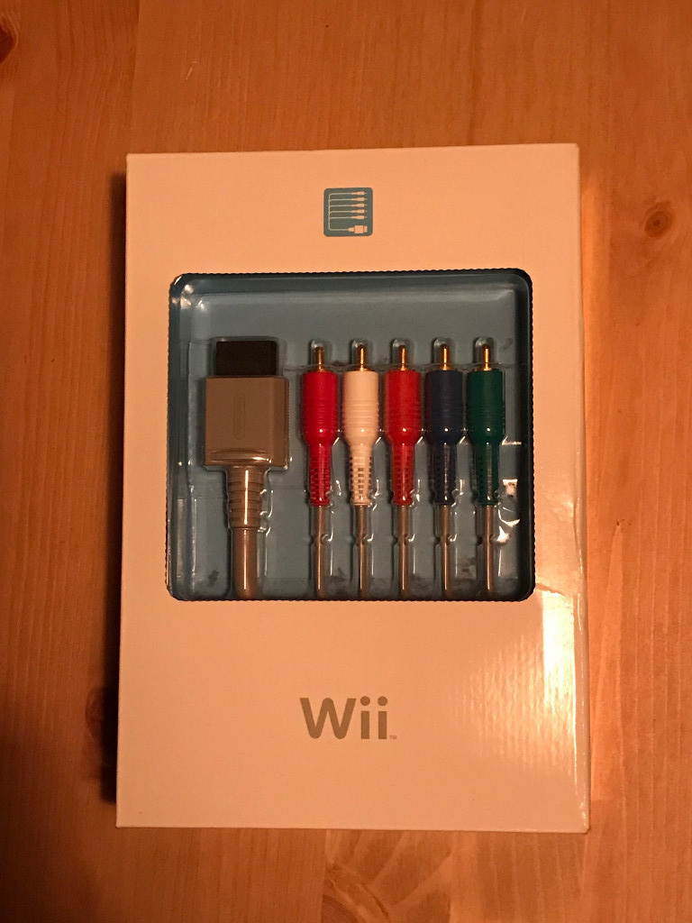 Official Nintendo Wii component cable set in Newport Gumtree