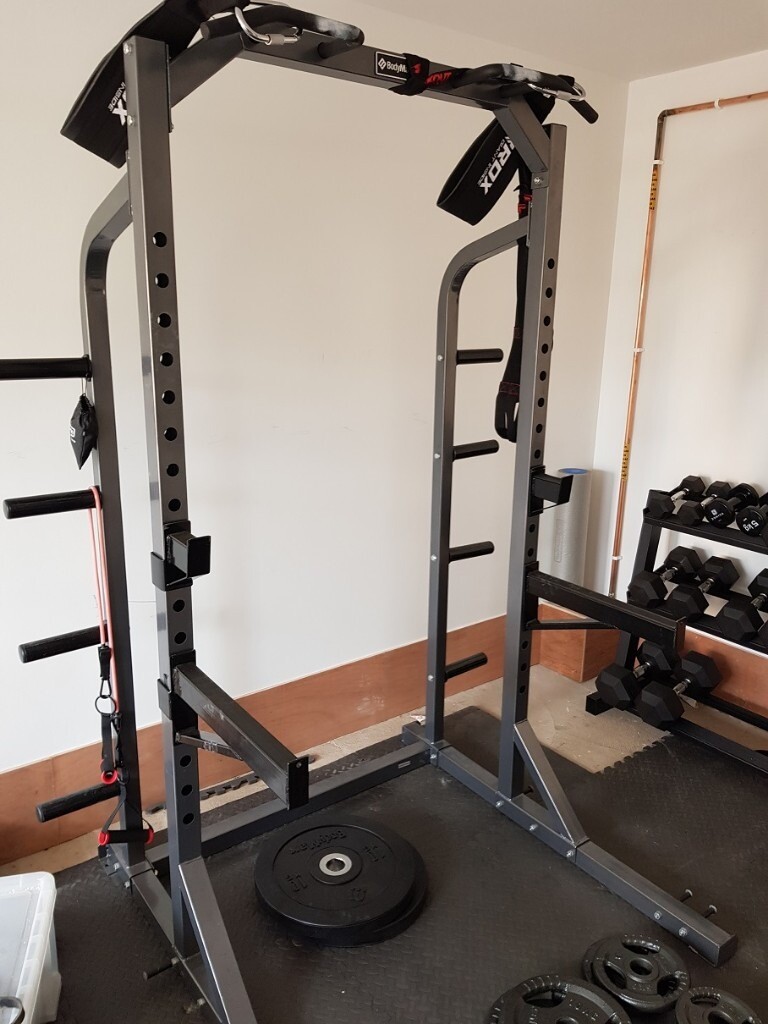 Squat Rack Bodymax CF470 Heavy Half Rack + Accessories in Renfrew