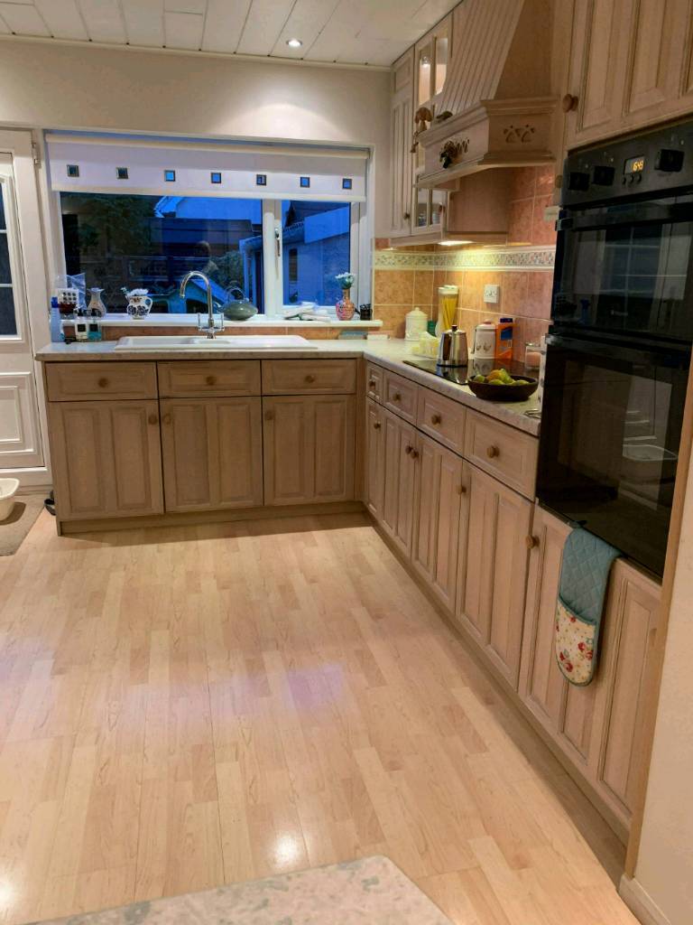 SOLID LIME OAK KITCHEN UNITS in Bothwell, Glasgow Gumtree