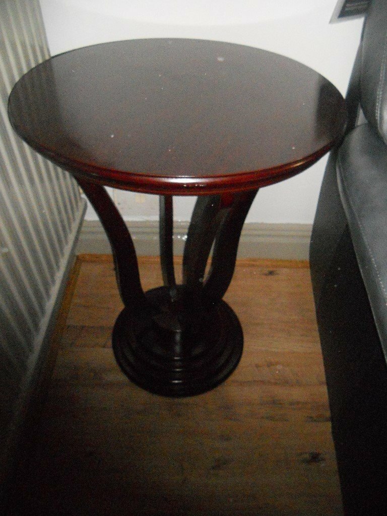 ROUND TABLE LAMP / SIDE TABLE in Kidwelly, Carmarthenshire Gumtree