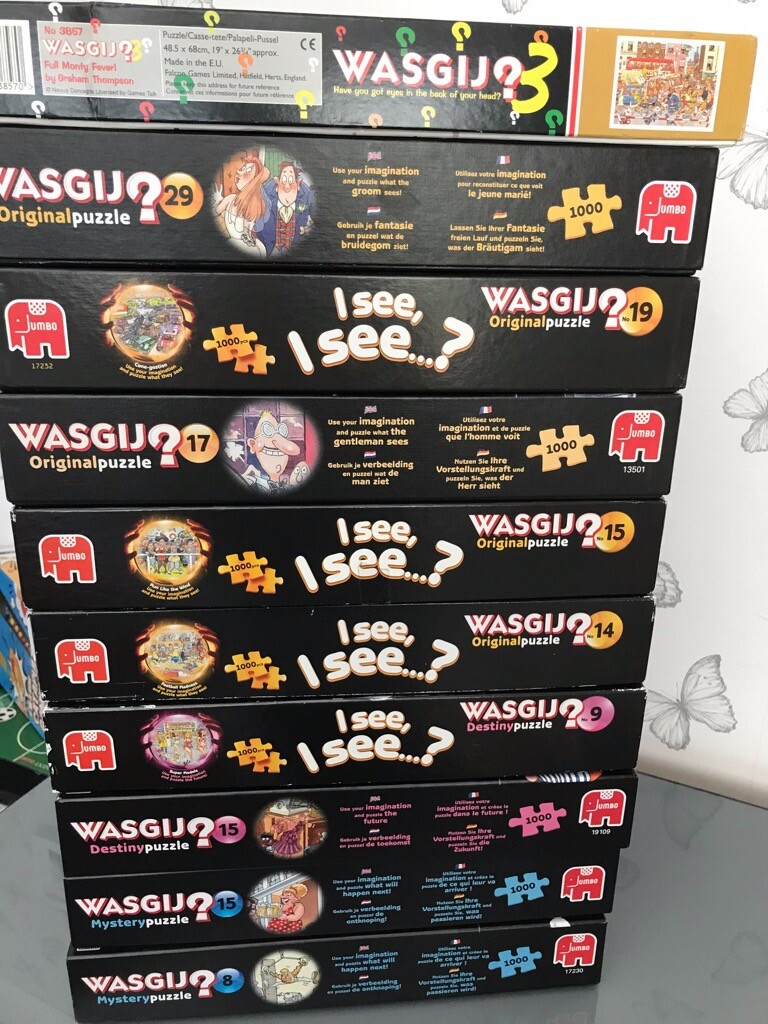 Download Wasgij Bundle x 10 . 1000 piece jigsaw Bundle of 10 ...