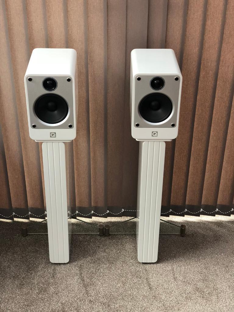 Q Acoustic Concept 20 speakers & stands in Gildersome, West Yorkshire