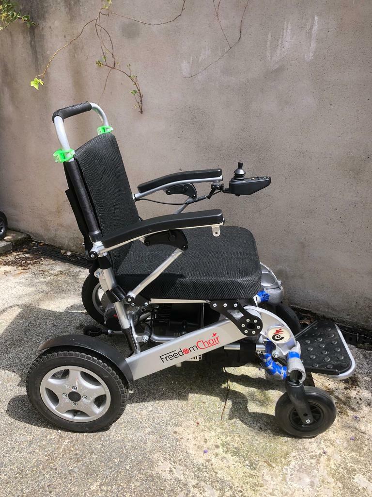 Freedom Chair motorised electric wheelchair (plus extra battery and
