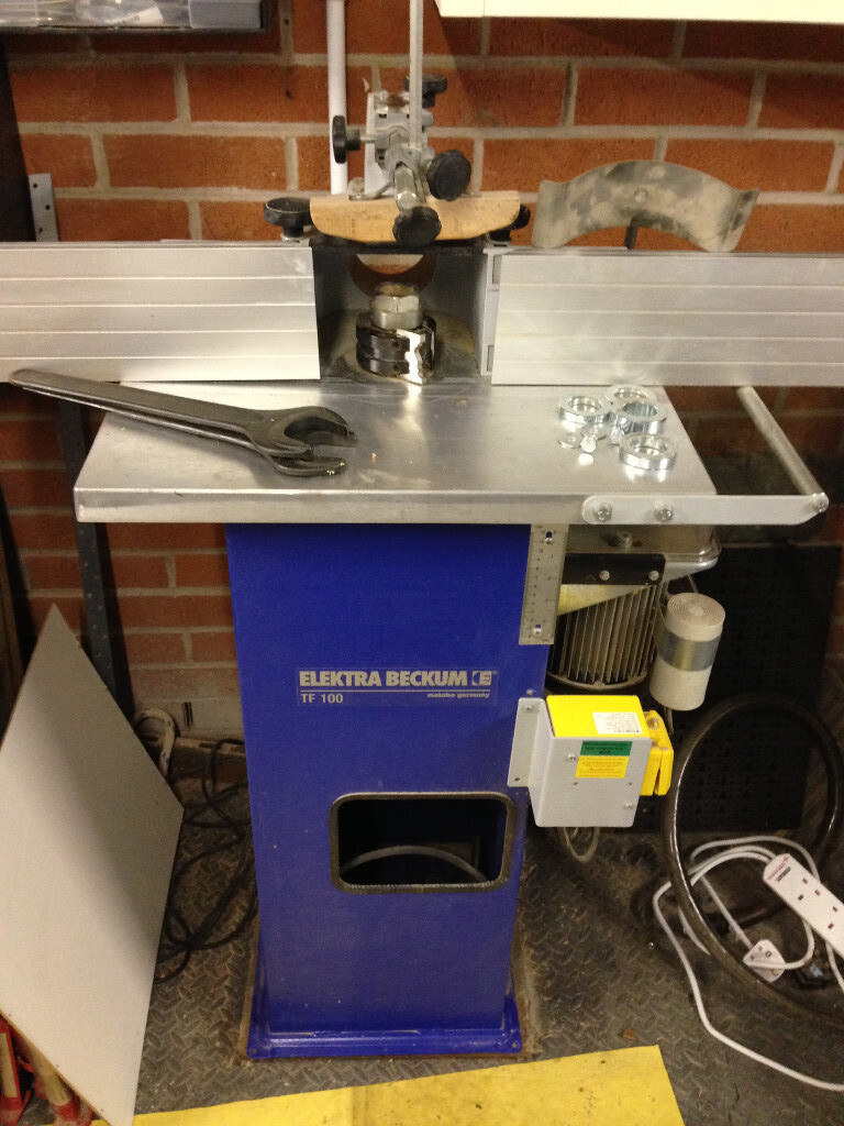 Spindle Moulder Elektra Beckum TF 100 in Kirkmuirhill, South