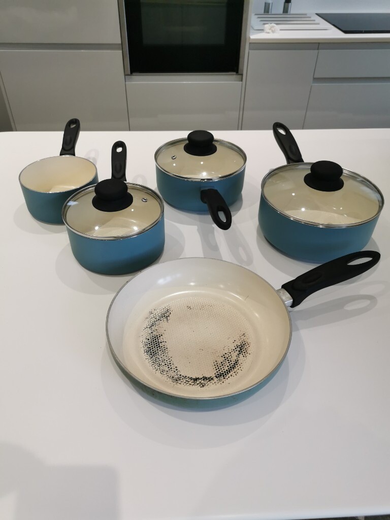 Brabantia minty 5 peice pan set dunelm in Bury, Manchester Gumtree