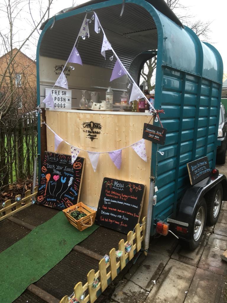 Vintage Catering trailer/horse trailer conversion/coffee/weddings