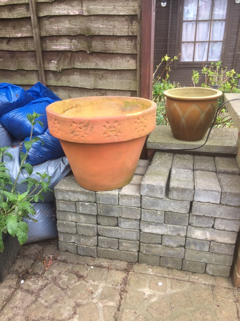 Large terracotta plant pot in Guisborough, North Yorkshire Gumtree
