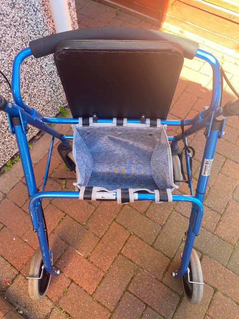 Walking aid 4 wheels. Rollator in Southside, Glasgow Gumtree