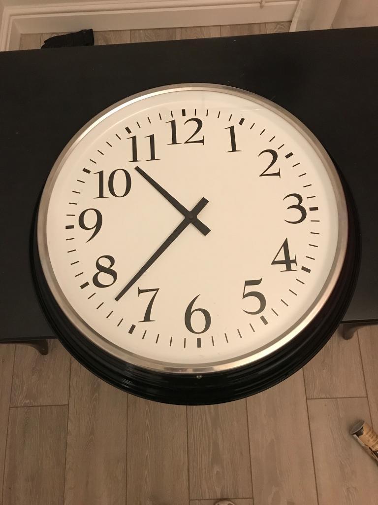 Ikea large wall clock in Nuneaton, Warwickshire Gumtree