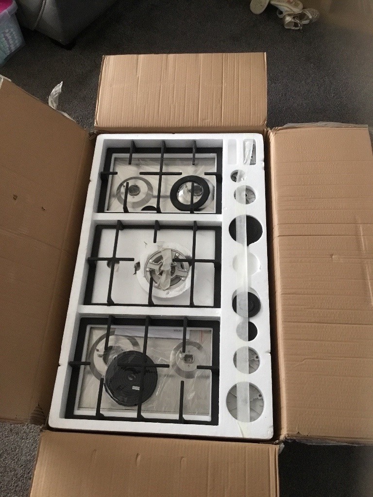 90cm Stainless steel 5 ring gas hob in Redcar, North Yorkshire Gumtree