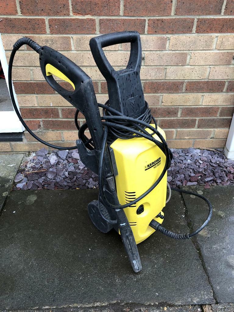Karcher KB9030 pressure washer working but not full pressure in