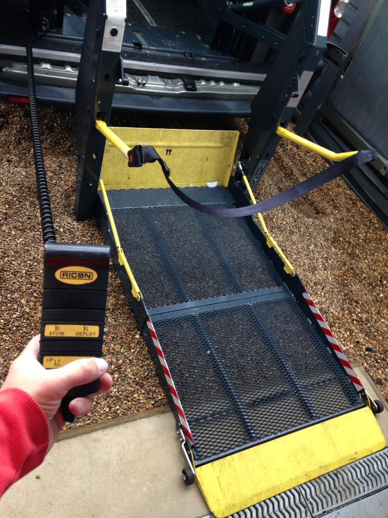Ricon wheel chair lift for minibus van in Norwich, Norfolk Gumtree
