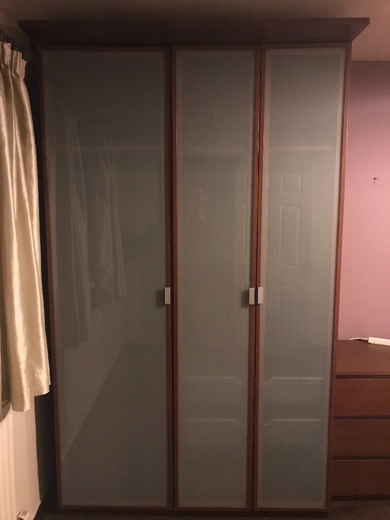 Sold Ikea Hopen Wardrobes X4 With Baskets Shelves In