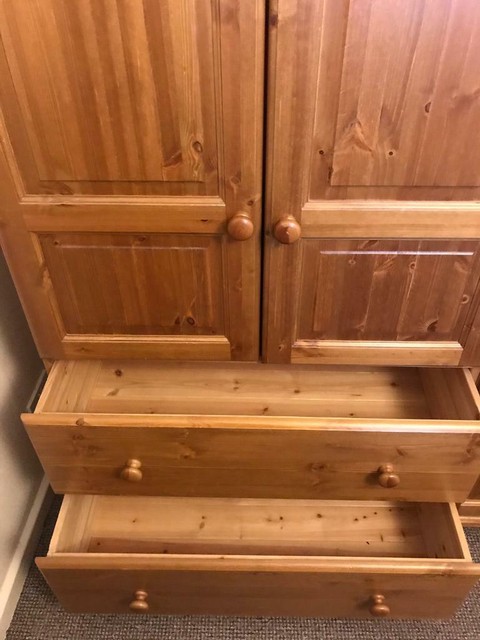 Triple Dark Pine Wardrobe In Brighton East Sussex Gumtree