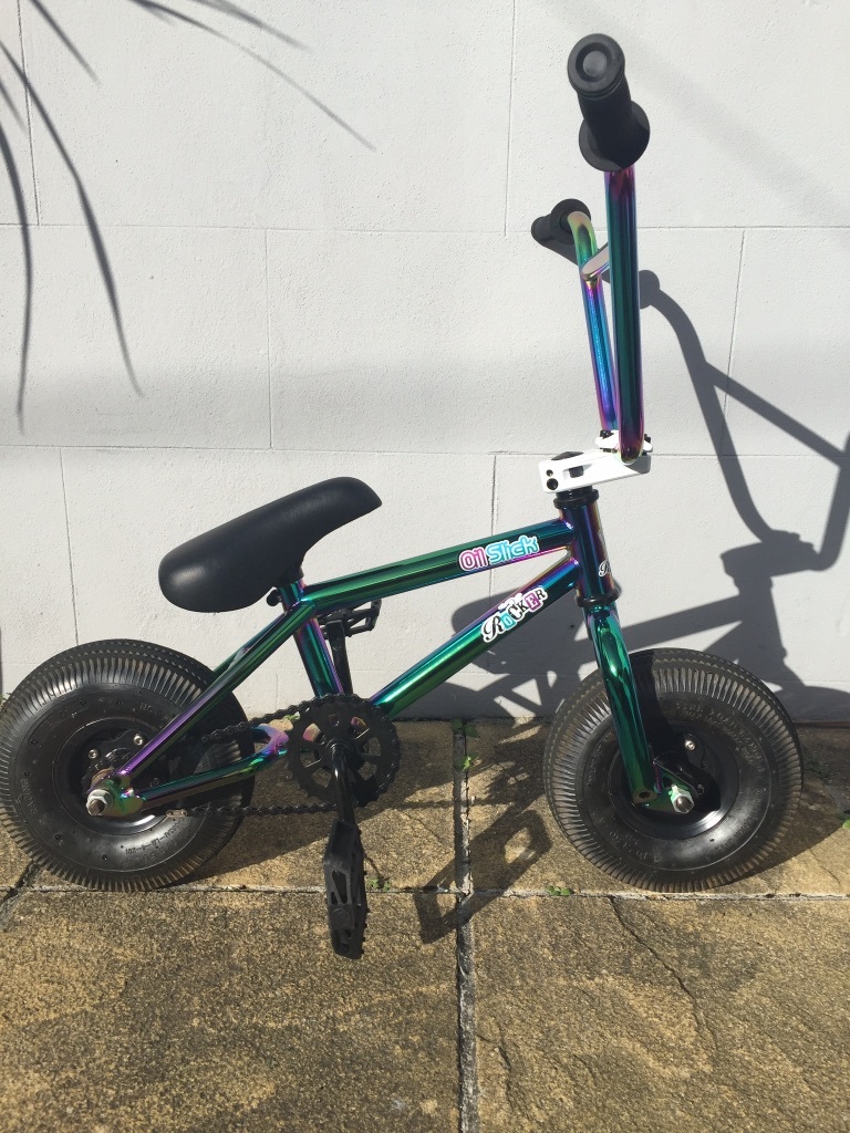 btwin mountain bike orange