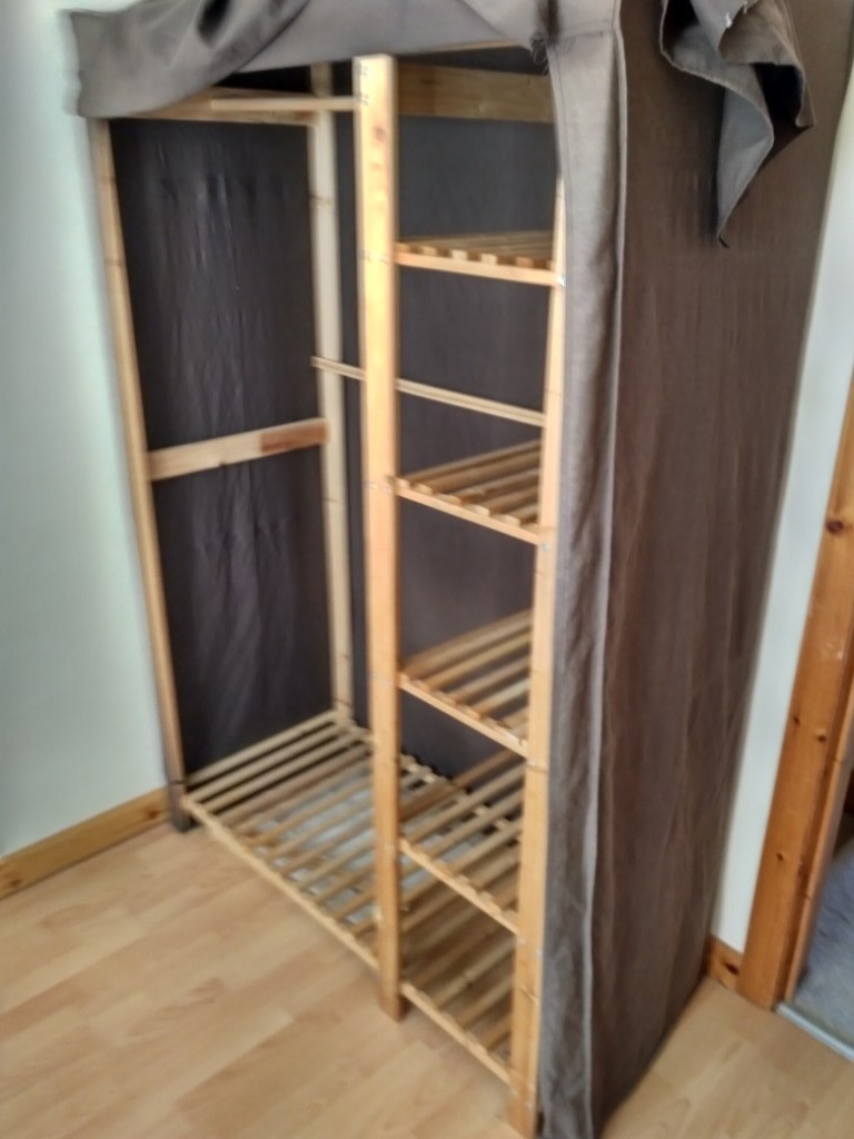 Brown Canvas Wardrobe In Newtownards County Down Gumtree