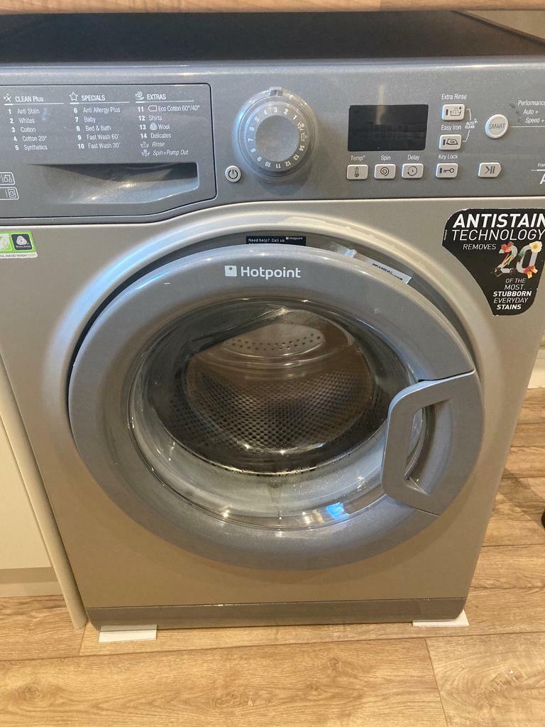Grey hotpoint washing machine in Gloucester, Gloucestershire Gumtree