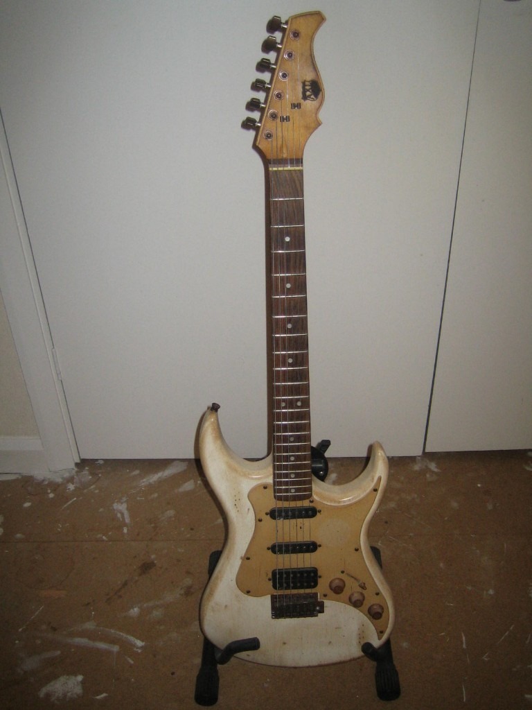 AXL Badwater RoadwornEffect EMG Stratocaster Style Electric Guitar RH