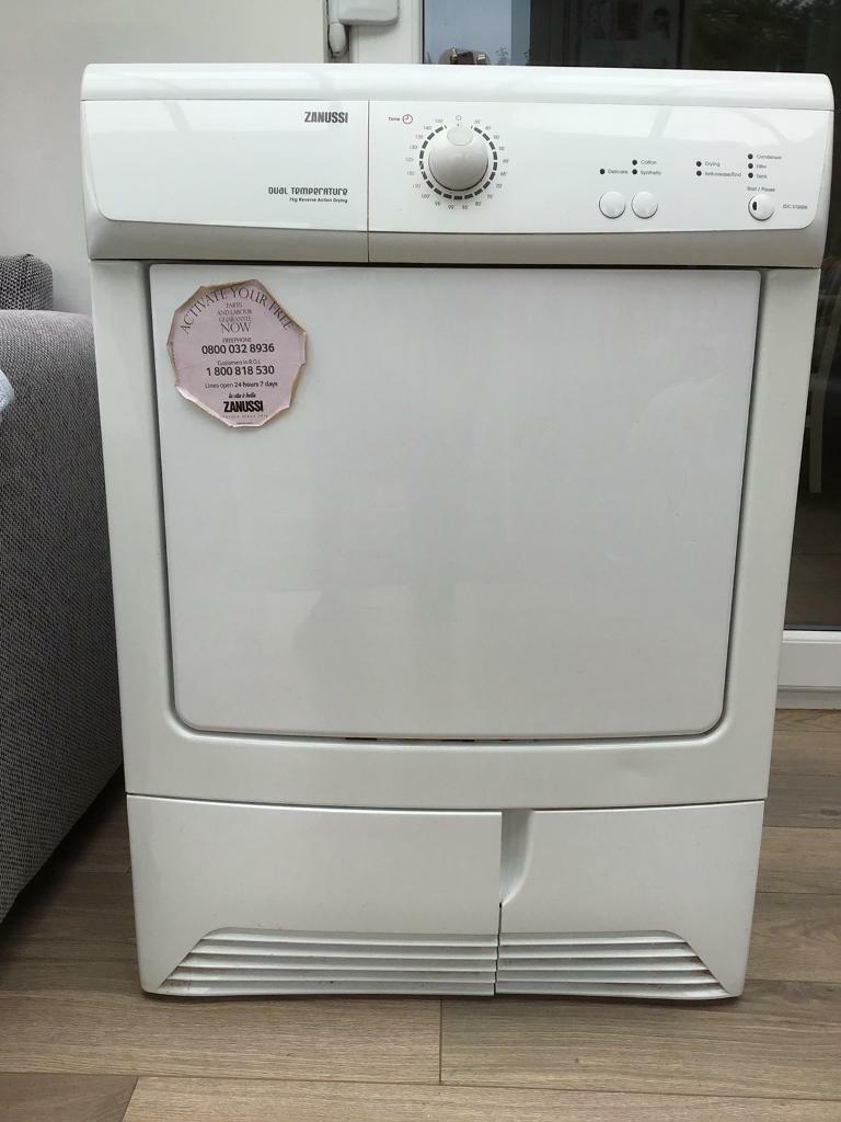 Zanussi 7kg condenser tumble dryer. Good working order, slight surface