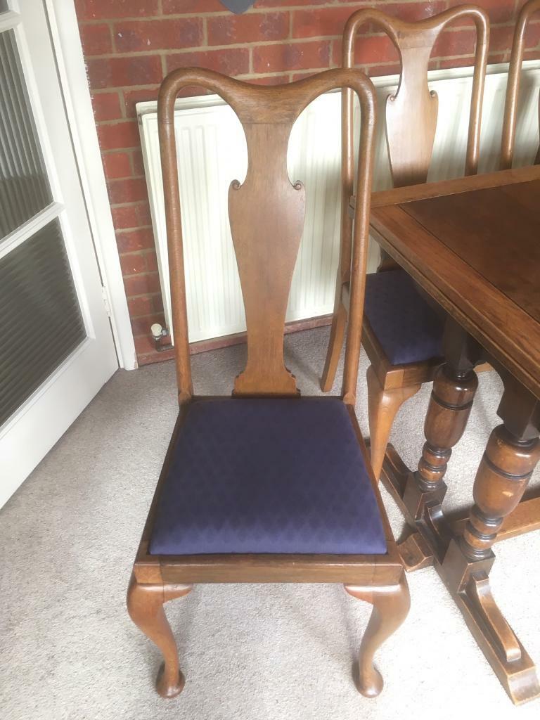 Oak dining table and chairs | in Alton, Hampshire | Gumtree