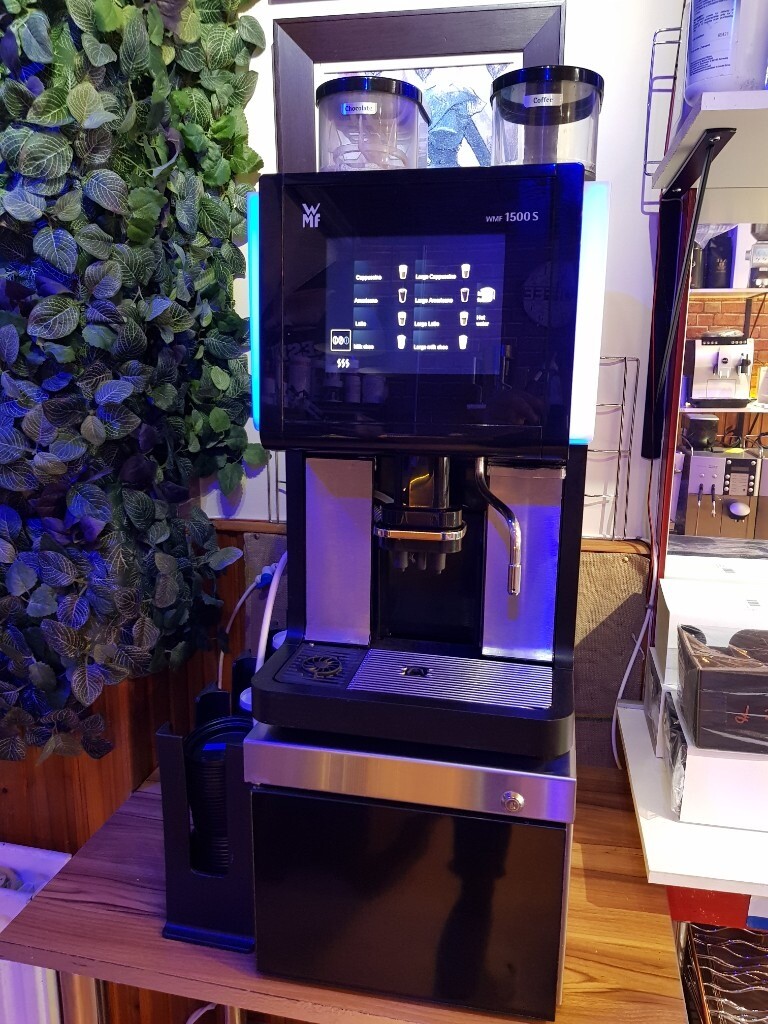 WMF 1500 S Bean to cup Commercial coffee machine + Milk fridge in Belfast City Centre, Belfast