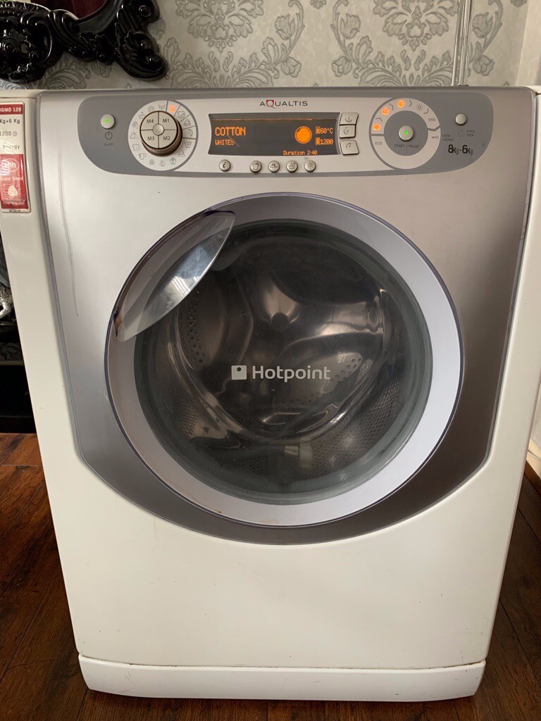 Hotpoint Aqualtis Washer Dryer 8KG/6KG 1200 Spin in Belfast City