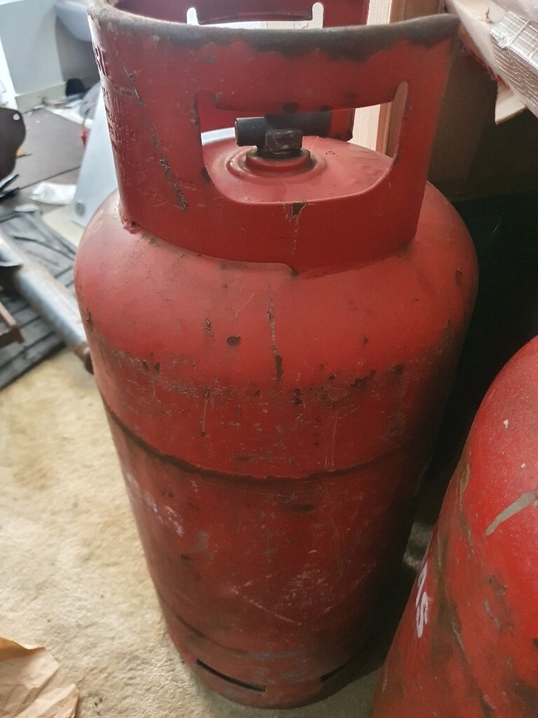 Empty gas bottle 18kg ideal for exchange bottle in Stockport
