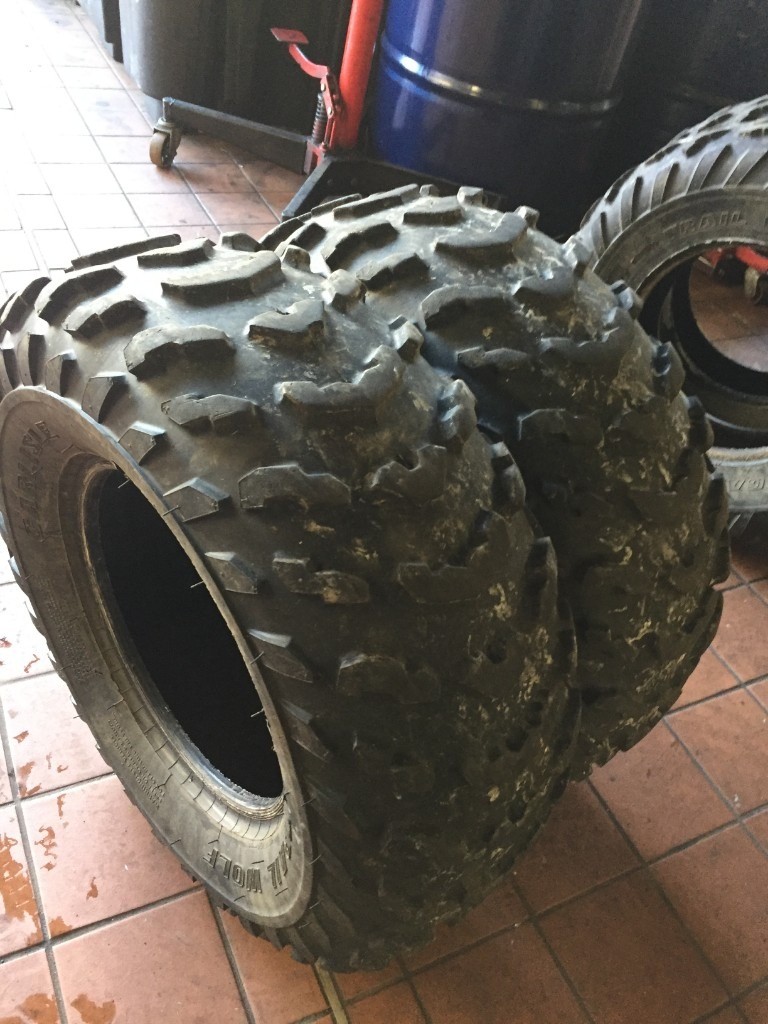 Quad Bike Tyres 4 Just taken off Can Am in Morpeth, Northumberland