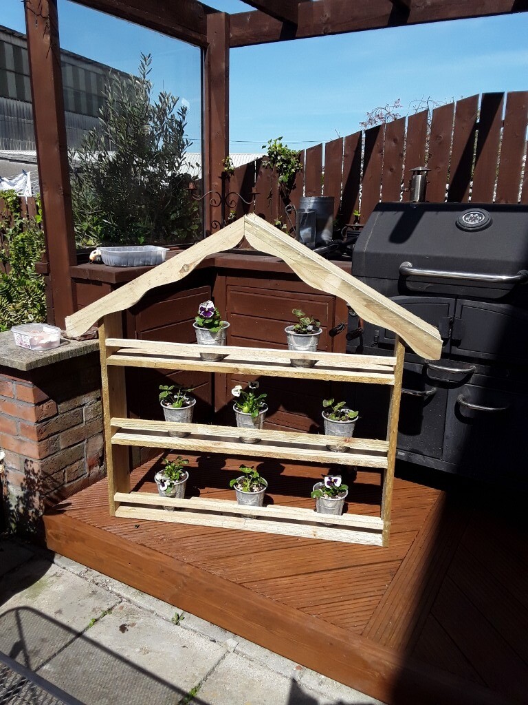 Rustic garden shelving in Bridgend Gumtree