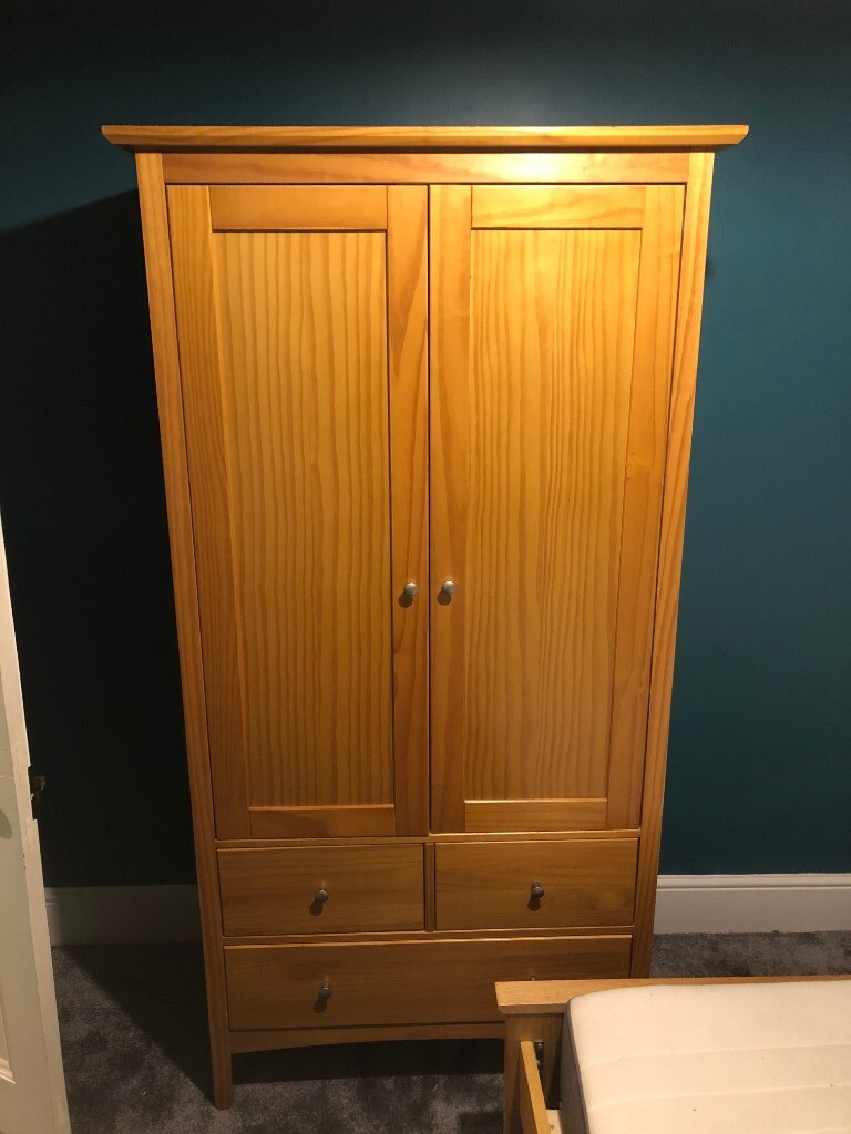 Pine Wardrobe Marks And Spencers In Wedmore Somerset