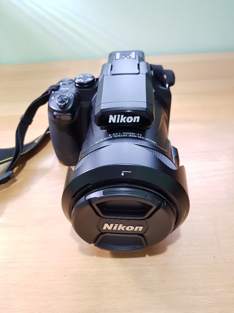 Nikon P1000 Megazoom Digital Camera with 243000mm 125x Optical Zoom, 2