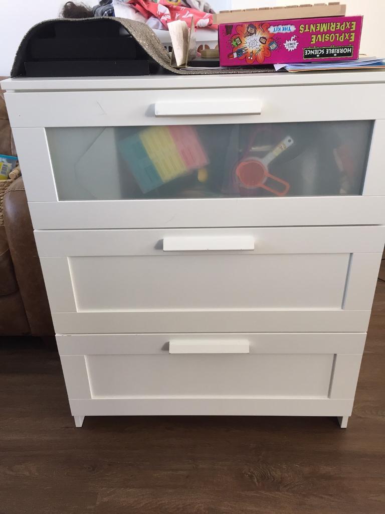 Ikea Brimnes Chest Of Drawers White In Chislehurst