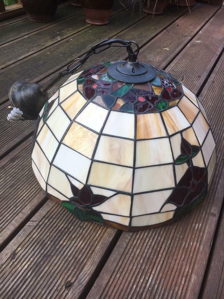Large Tiffany Style Pendant Light In Brechin Angus Gumtree